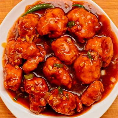 "Chicken Manchuria (boneless)  (Hotel Cafe Bahar) - Click here to View more details about this Product